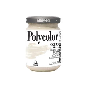 020 Polycolor Bianco di zinco 140ml Фарба акрилова (білило цинкове)