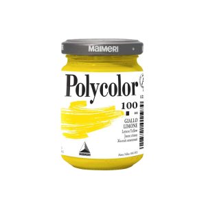 100 Polycolor Giallo limone 140ml Фарба акрилова (лимонний)
