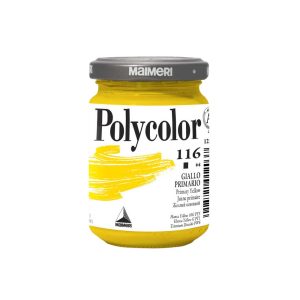 116 Polycolor Giallo primario 140ml Фарба акрилова (жовтий основний)