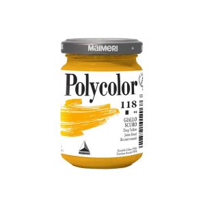 118 Polycolor Giallo scuro 140ml Фарба акрилова (жовтий темний)