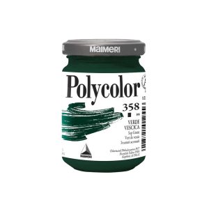 358 Polycolor Verde vescica 140ml Фарба акрилова (зелена сеча)