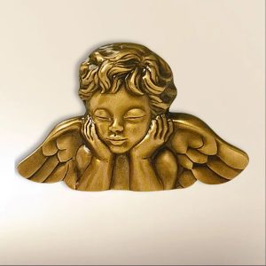 Барельєф Янгол Caggiati для пам'ятника 10.5*16.5см